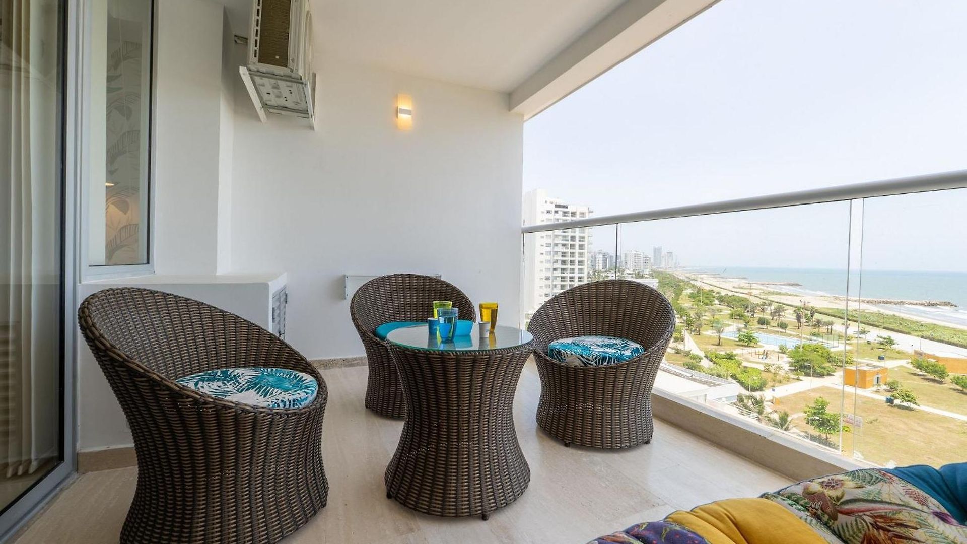 Apartamento Cb910 | Frente Al Mar Diseño Moderno Balcon *