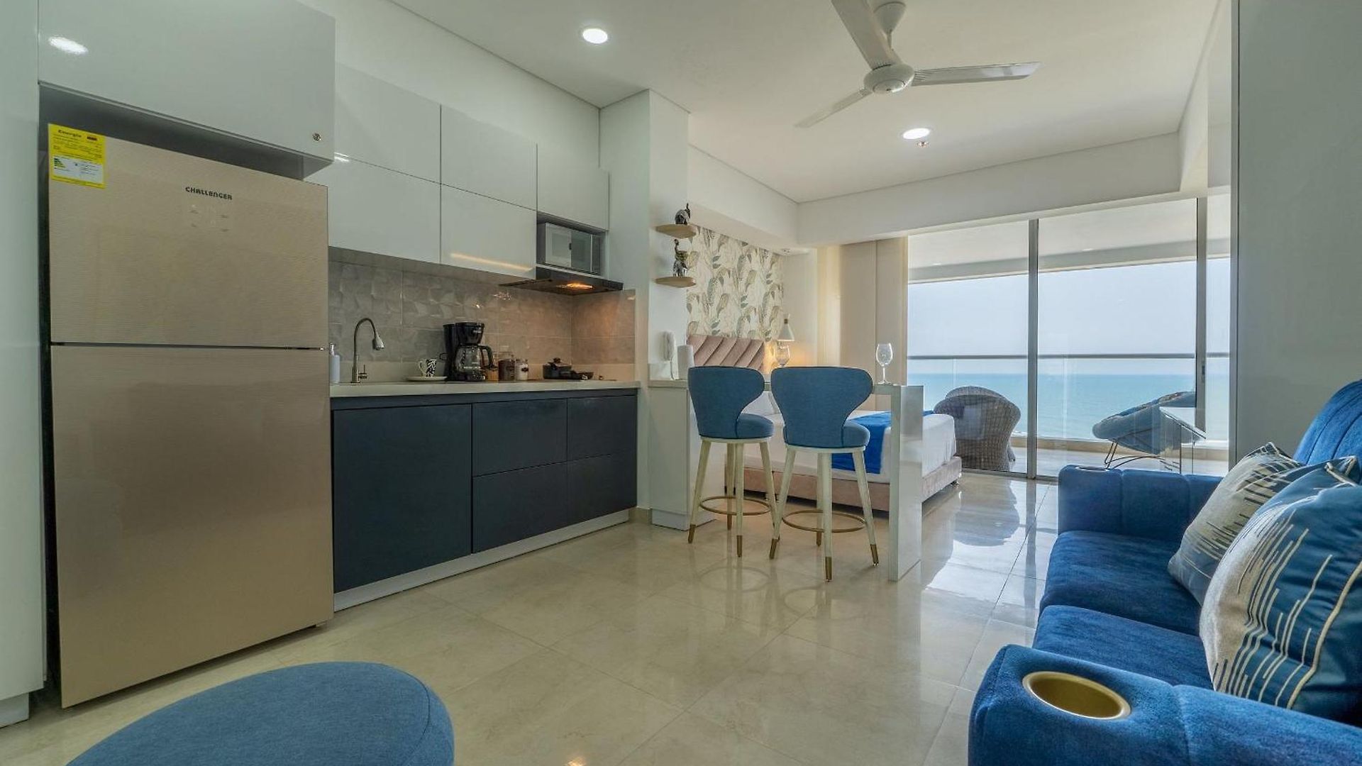 Cb910 | Frente Al Mar Diseño Moderno Balcon * Cartagena