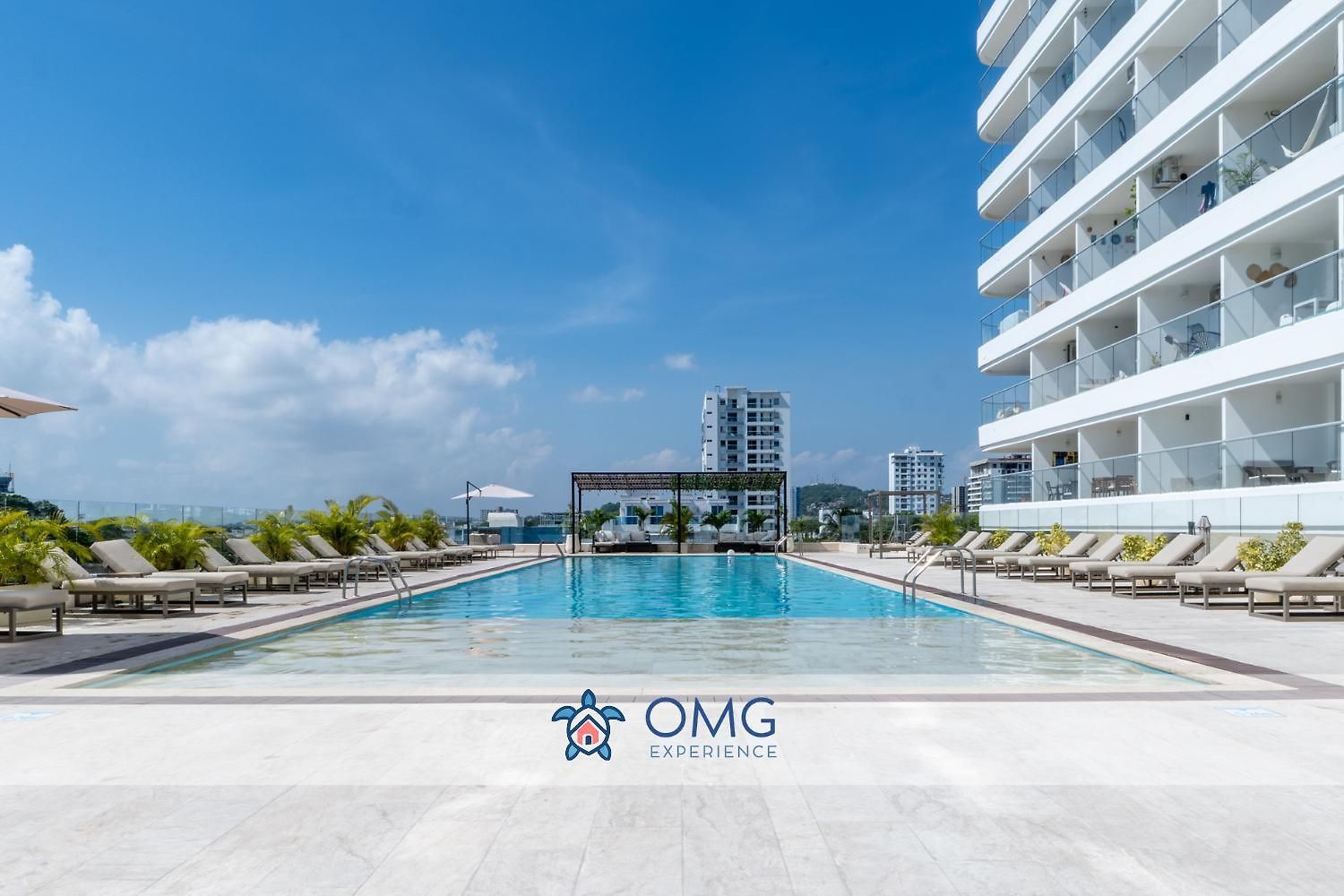 Cb910 | Frente Al Mar Diseño Moderno Balcon Apartamento