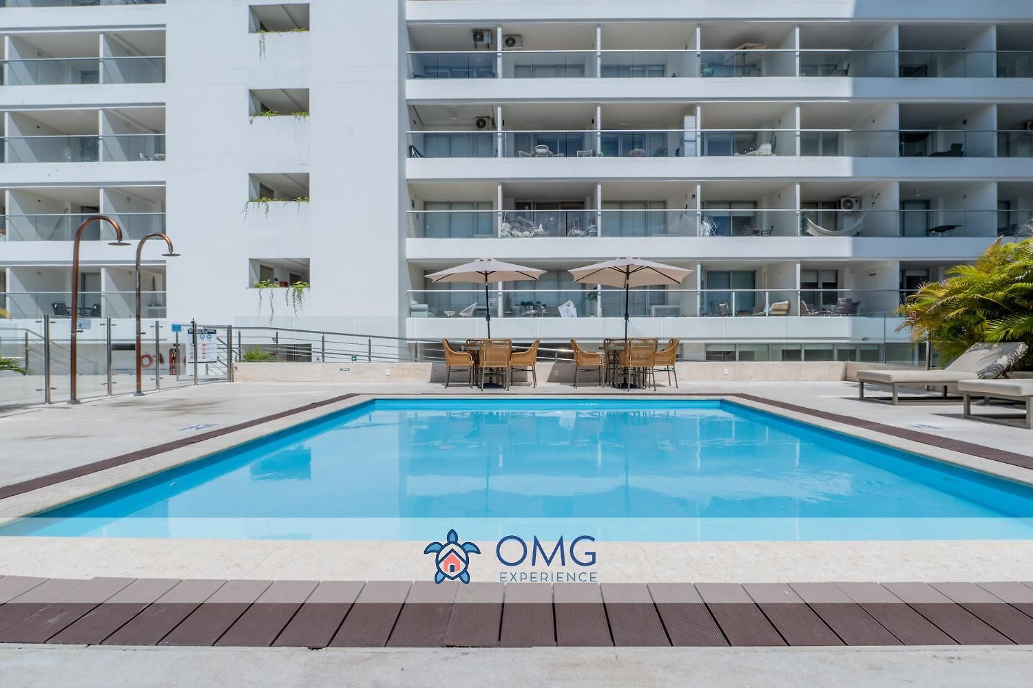 Cb910 | Frente Al Mar Diseño Moderno Balcon Apartamento *