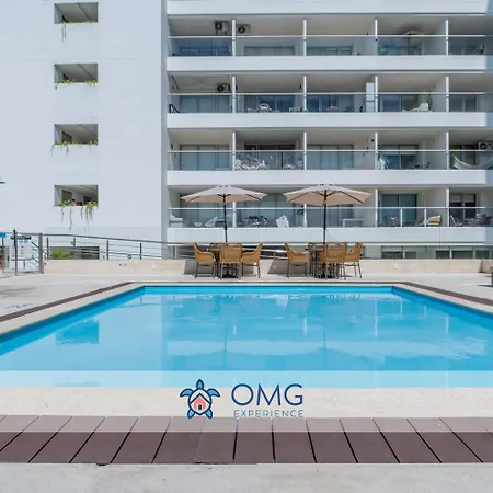 Cb910 | Frente Al Mar Diseño Moderno Balcon Apartamento *