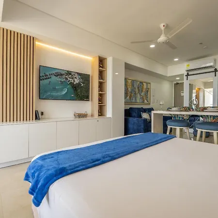 Apartamento Cb910 | Frente Al Mar Diseño Moderno Balcon Cartagena